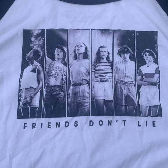 Stranger Things “friends don’t lie” tee - Picture 2 of 2